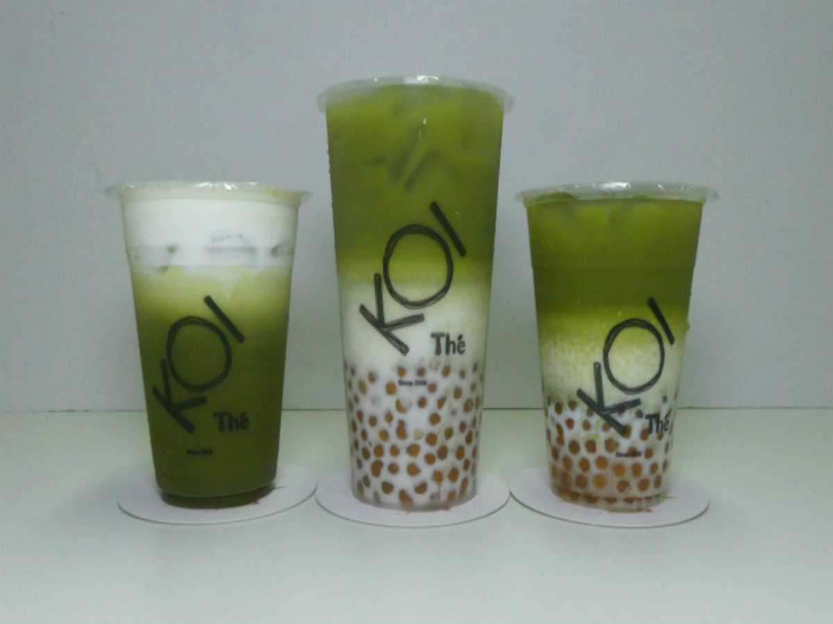 KOI Thé Singapore launches new Matcha bubble tea drinks