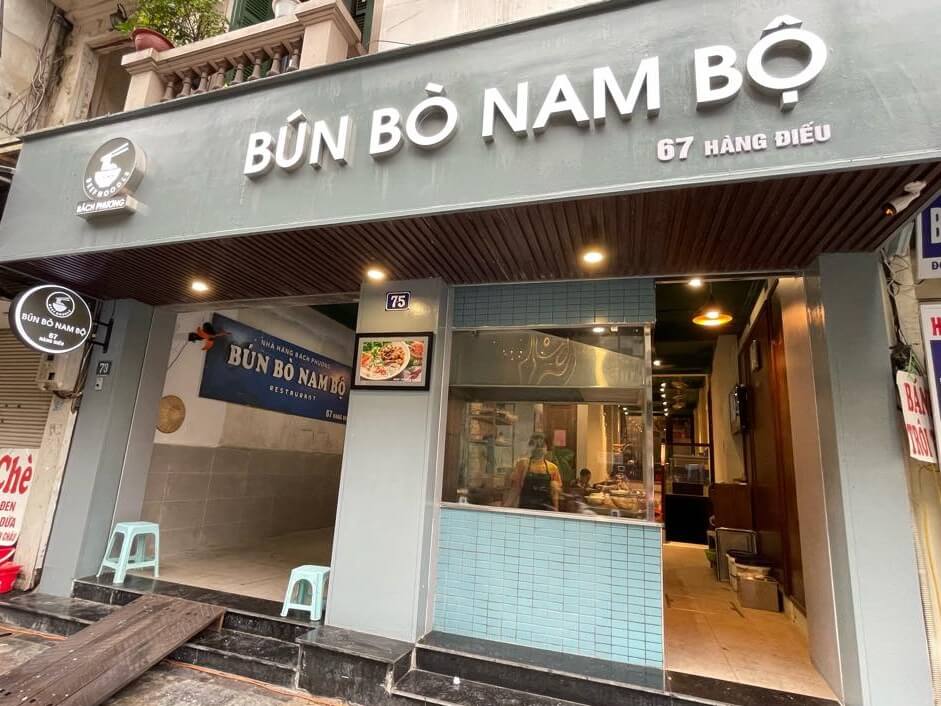 Bun Bo Nam Bo Bach Phuong_Hanoi_Vietnam cuisine