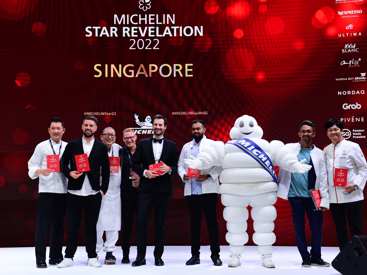 Michelin Guide Singapore 2022 52 starred restaurants and 7 new entrants