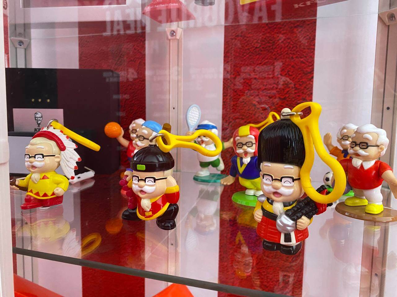 Vintage KFC collectibles. Photo: KFC Singapore KFC Singapore