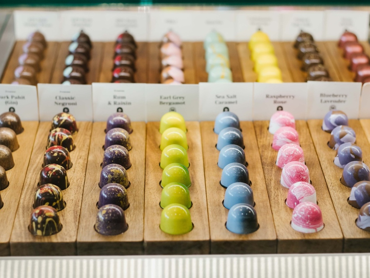Regardless of the day, treat yourself to local artisanal chocolate