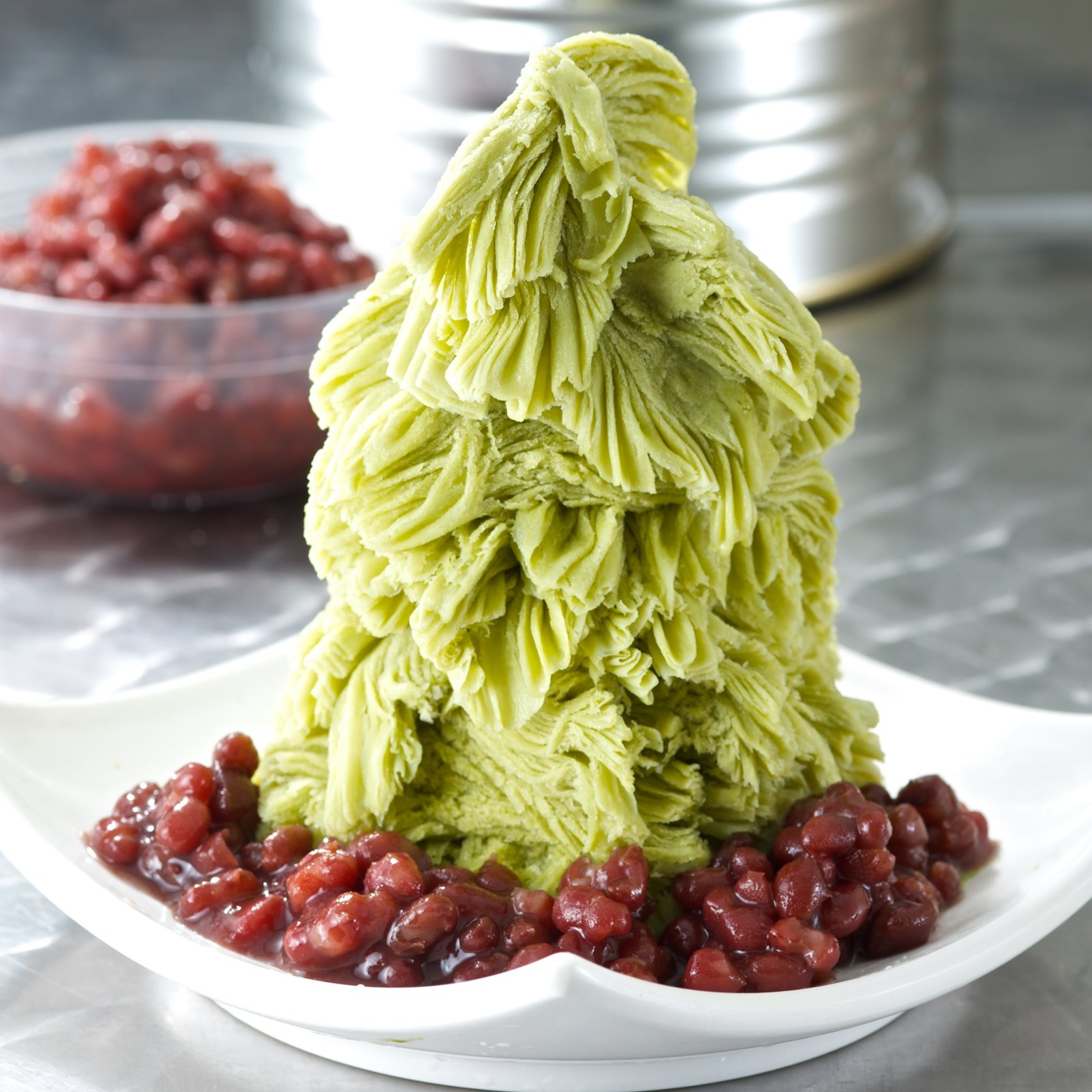 Green tea snow ice_Mei Heong Yuen Dessert