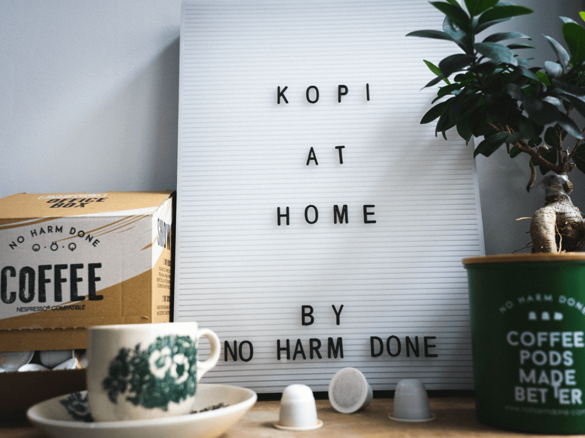 No Harm Done creates eco-friendly coffee pods with a Singapore twist