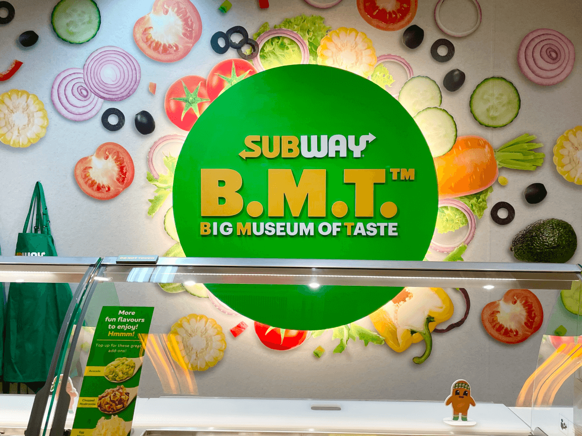 Subway’s Big Museum of Taste features sandwich trivia, cool photo spots, merchandise and more