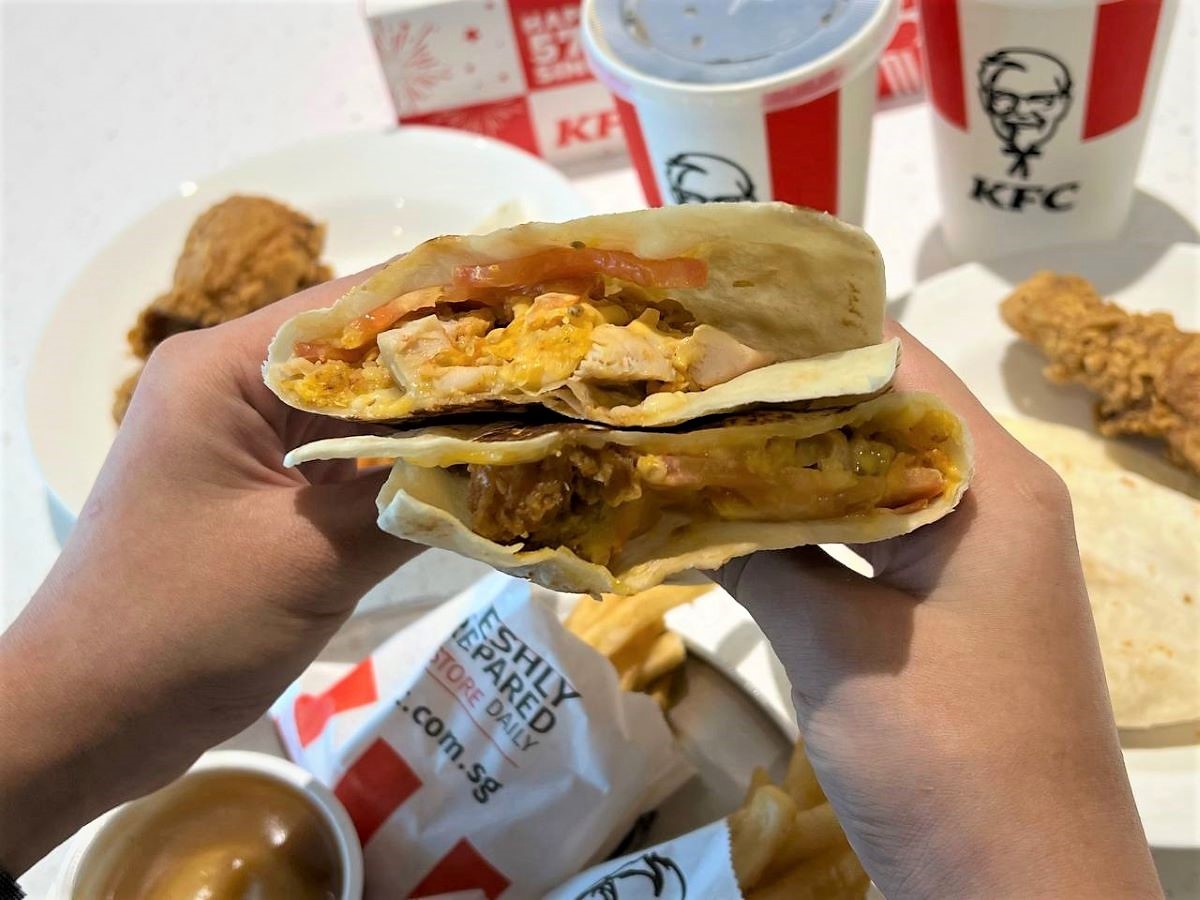 We taste-tested KFC’s new Cheesy Zinger Meltz — and it’s passable