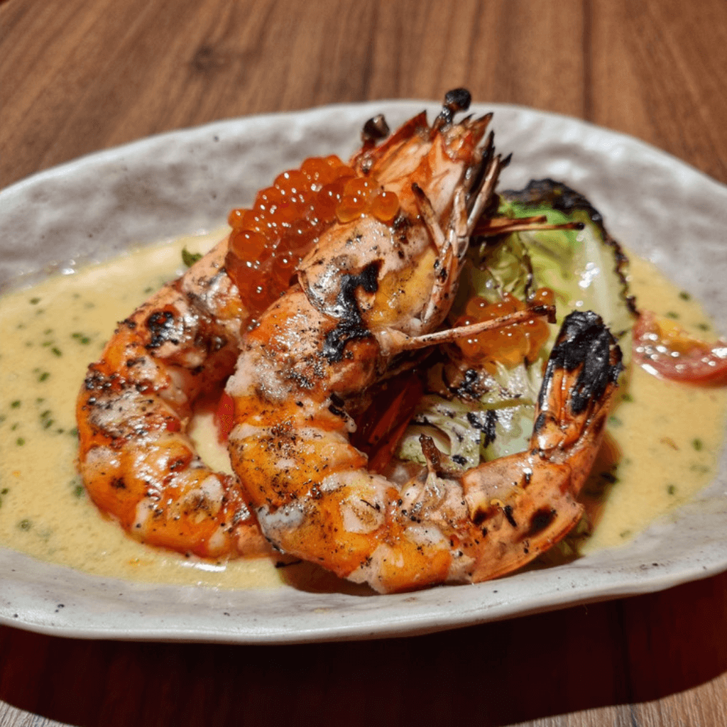 koal_seafood_grilled tiger prawns