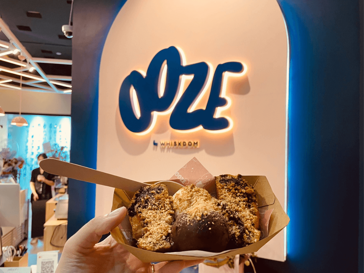 Ooze, a new ice-cream cookie-wich concept by IG-famous bakery Whiskdom, opens