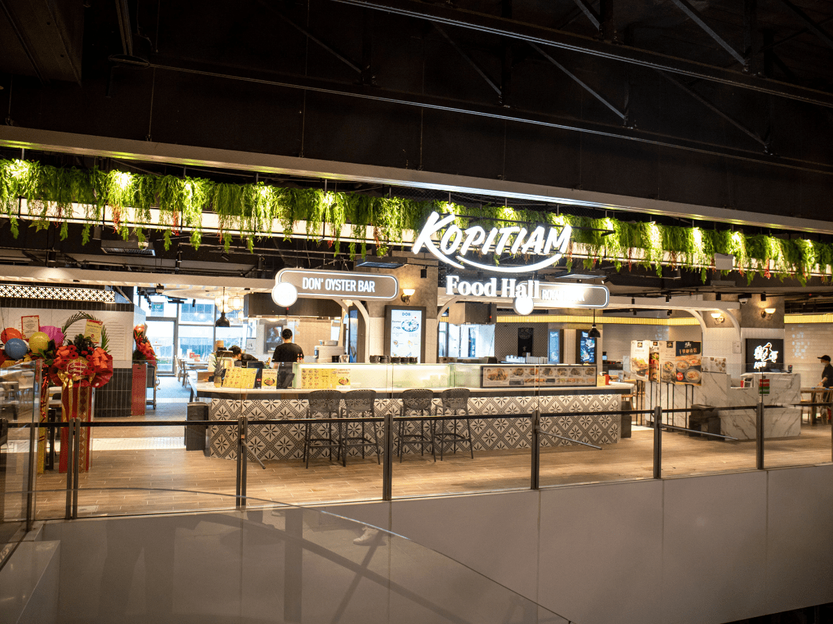 Kopitiam opens mega food hall at Jem with 26 stalls