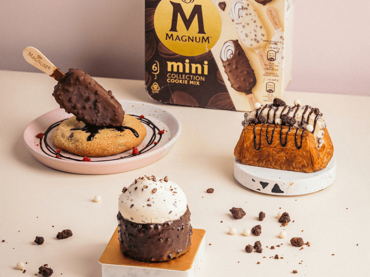 It’s chocolate galore with 3 new limited-edition desserts by Magnum and Tigerlily Patisserie