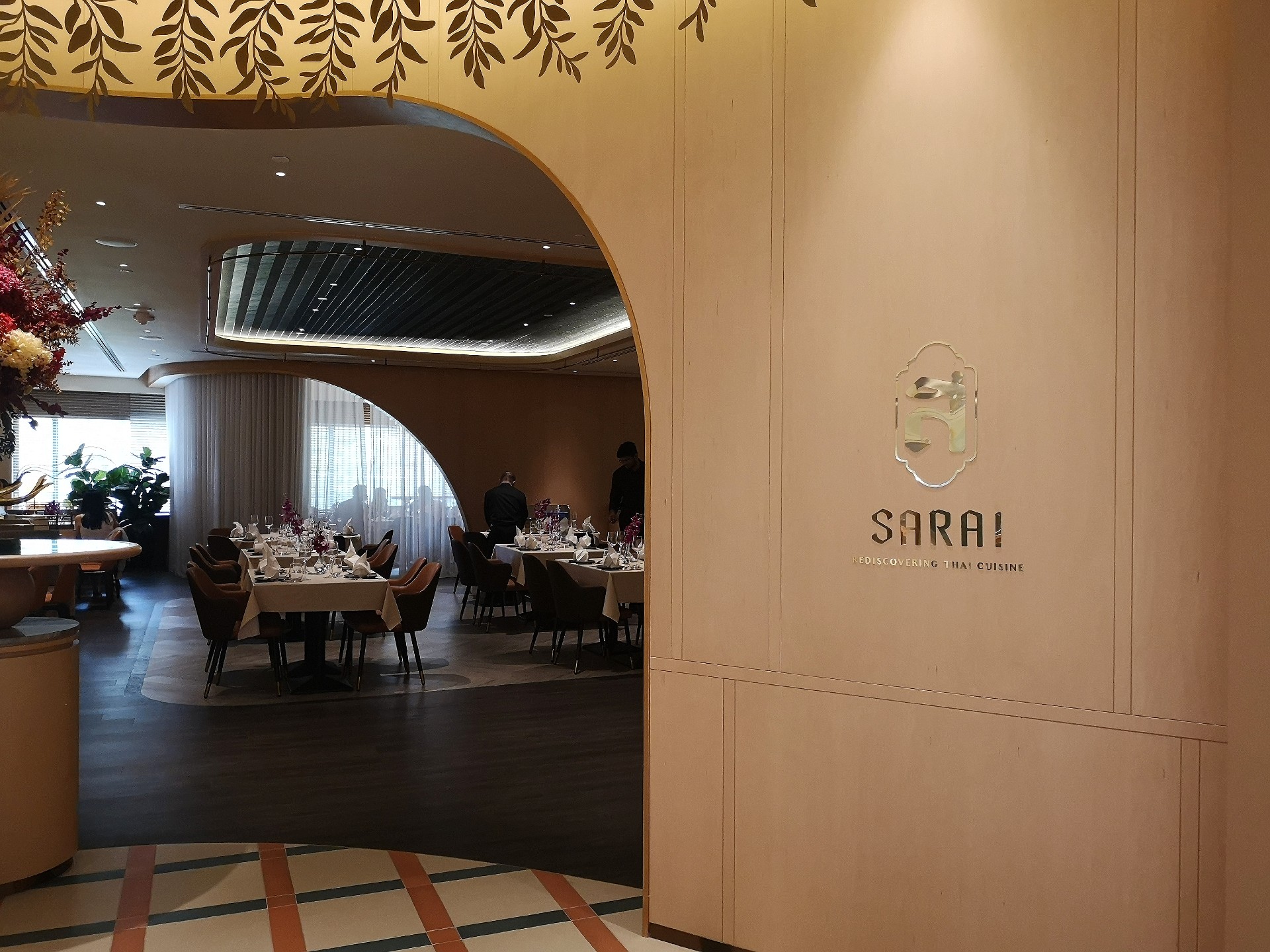 Sarai is a modern take on opulent Thai fine dining