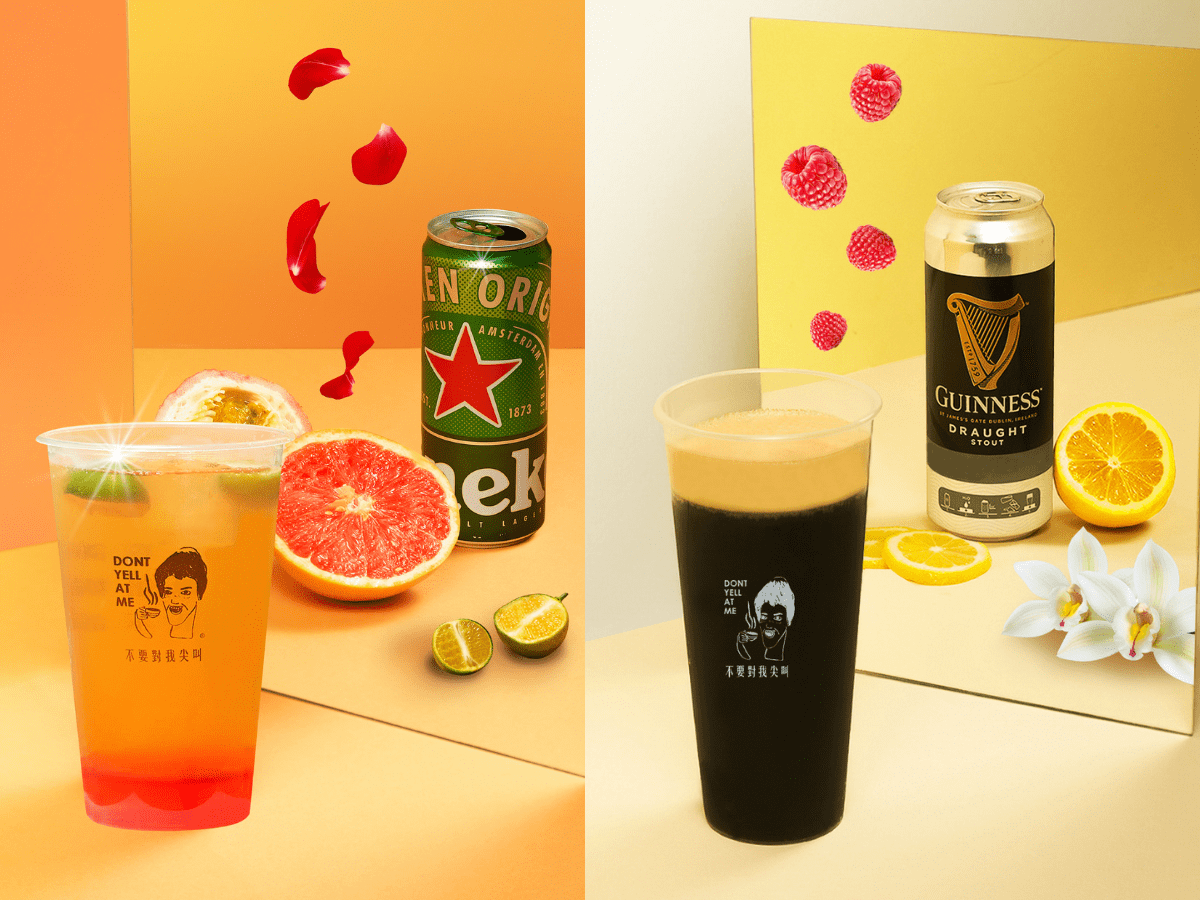 Taiwanese bubble tea brand Dont Yell At Me launches beer-concocted drinks