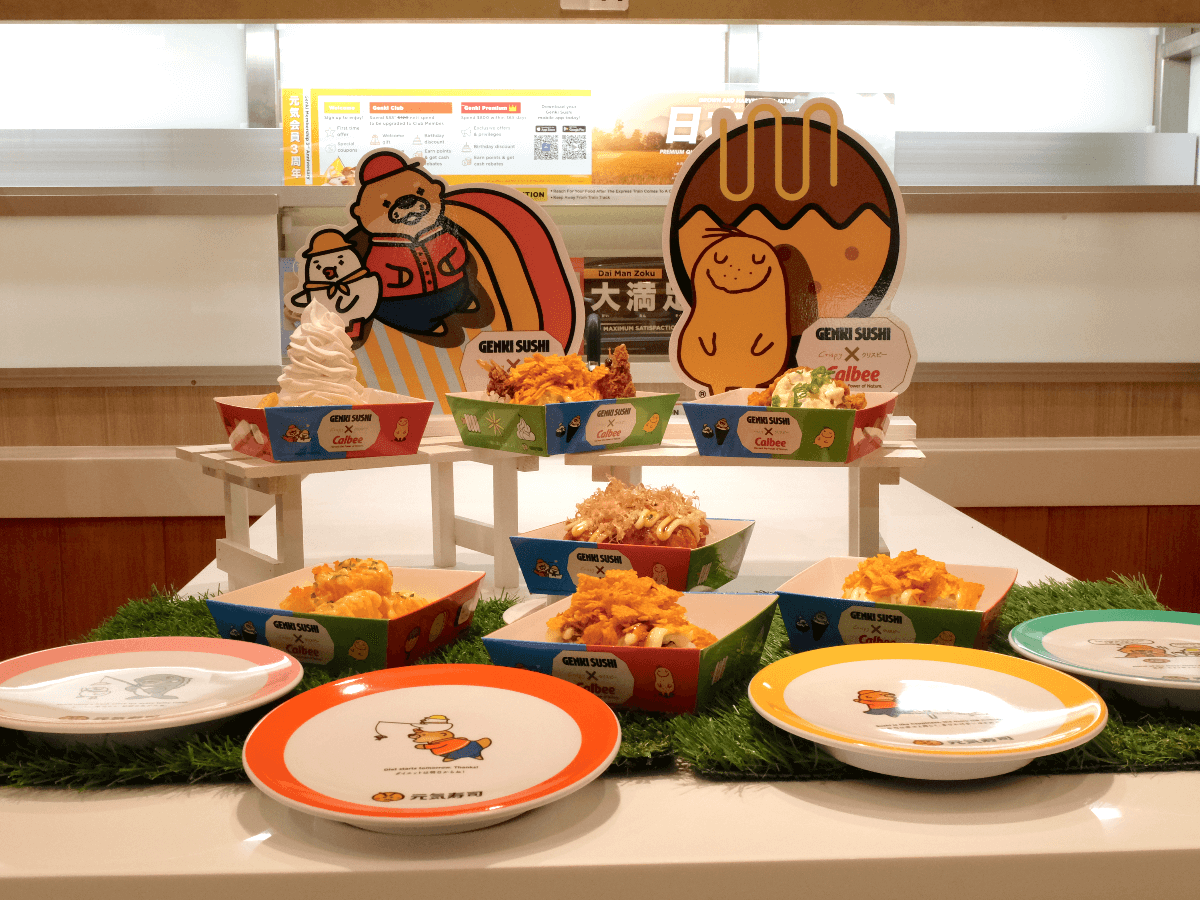 Sushi and chips, anyone? Genki Sushi, Calbee team up to roll out unique range of crunchy sushi