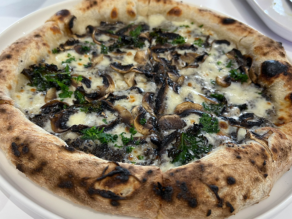 Gusta sourdough pizza_HungryGoWhere_mushrooms and truffle oil pizza