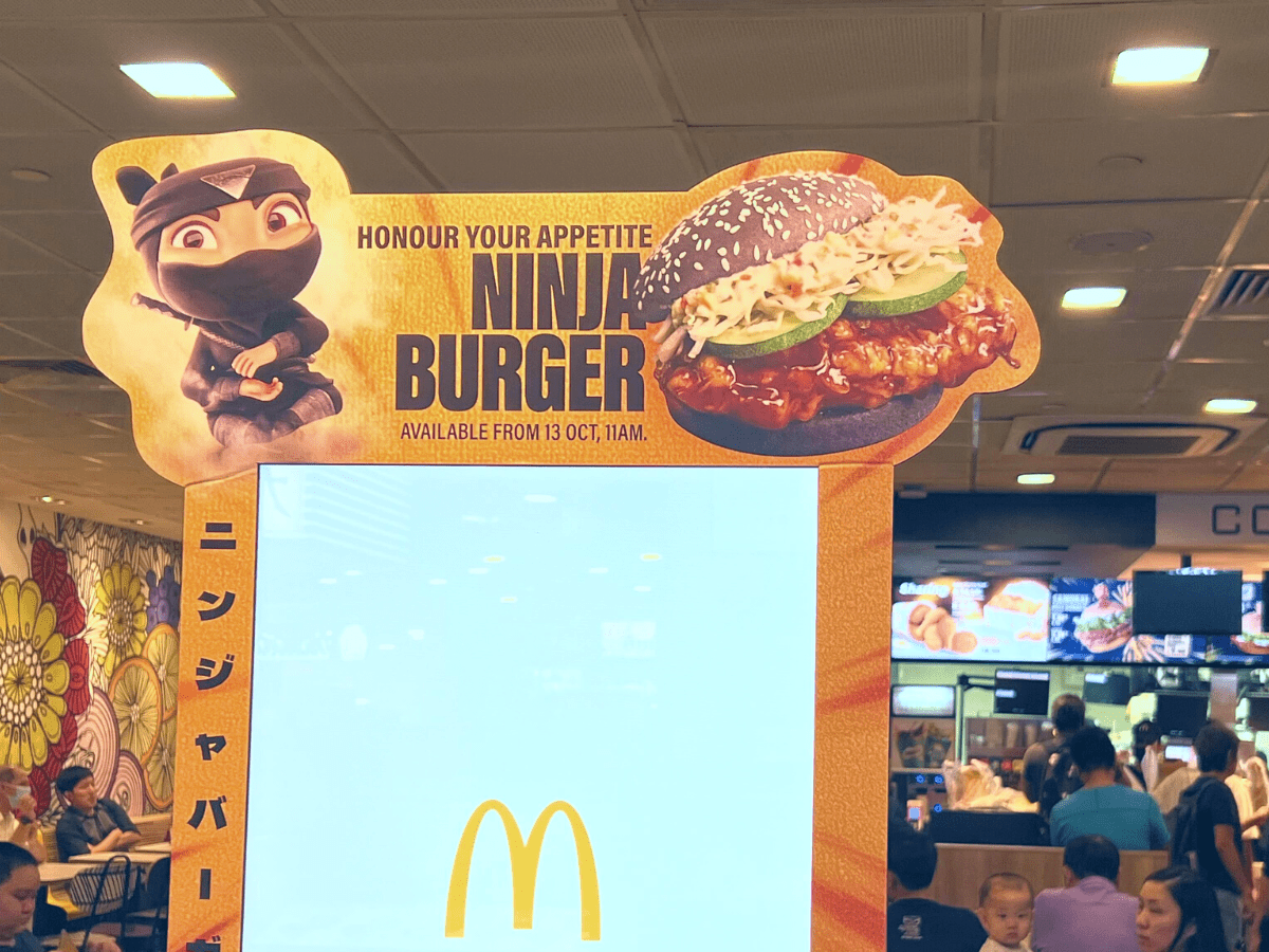 McDonald’s Ninja burger to return on Oct 13