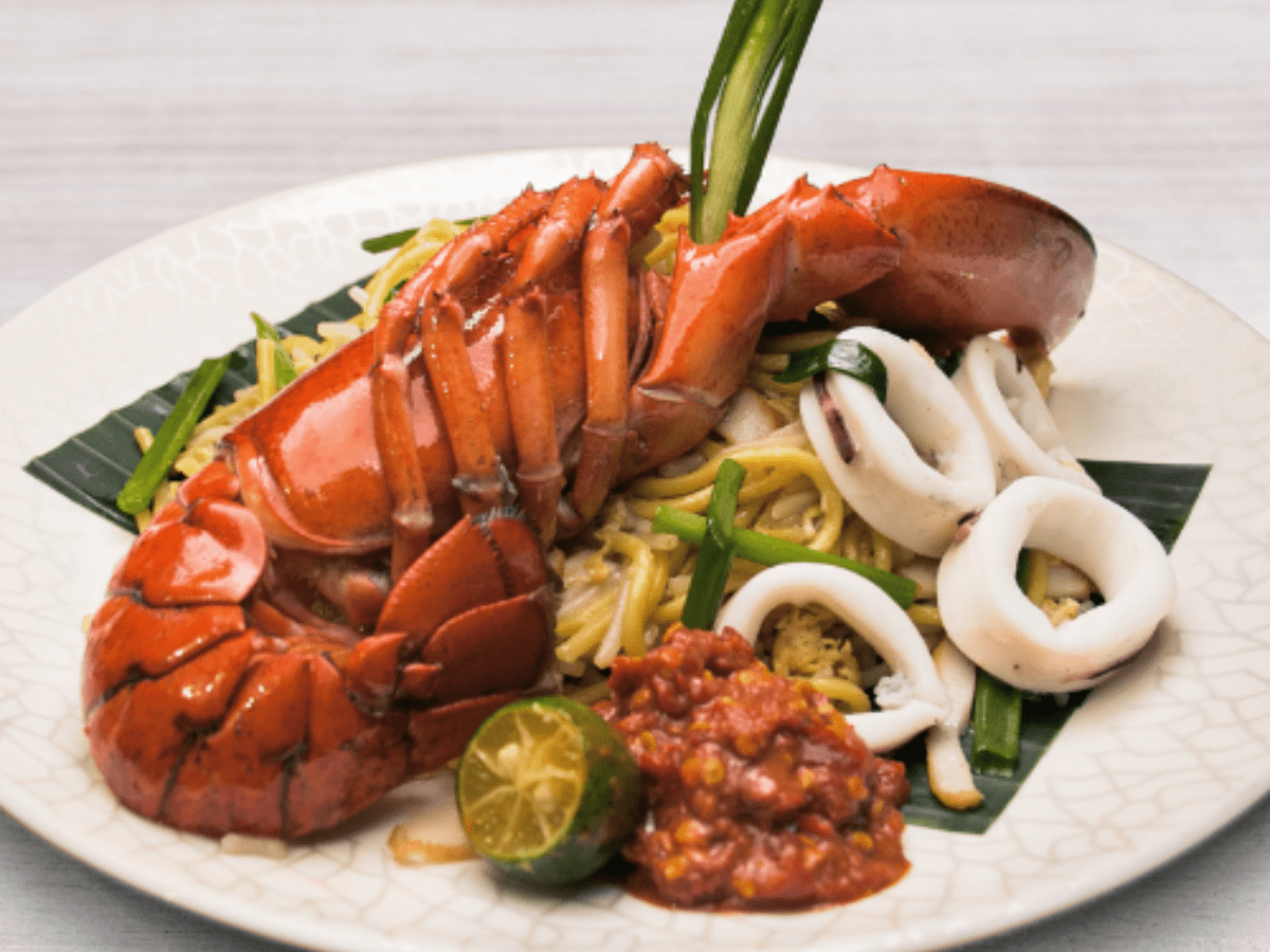 Lobster hokkien mee from Charcoal Work.