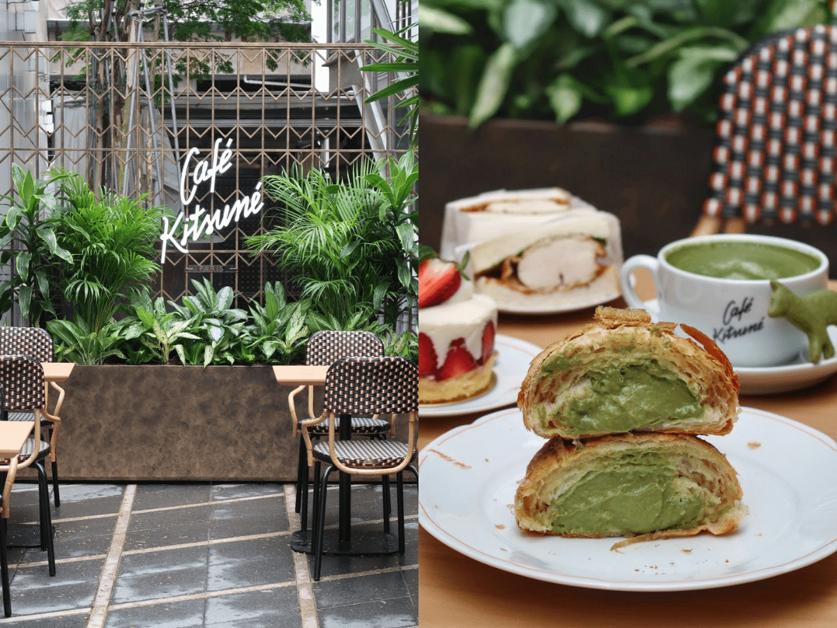 Cafe Kitsune opens in Singapore with popular matcha croissants, sandos and more
