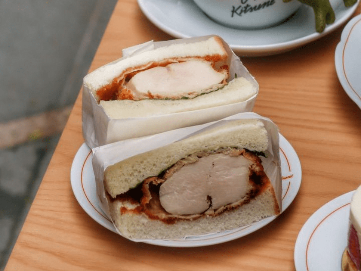 Cafe Kitsune Chicken Katsu Sando