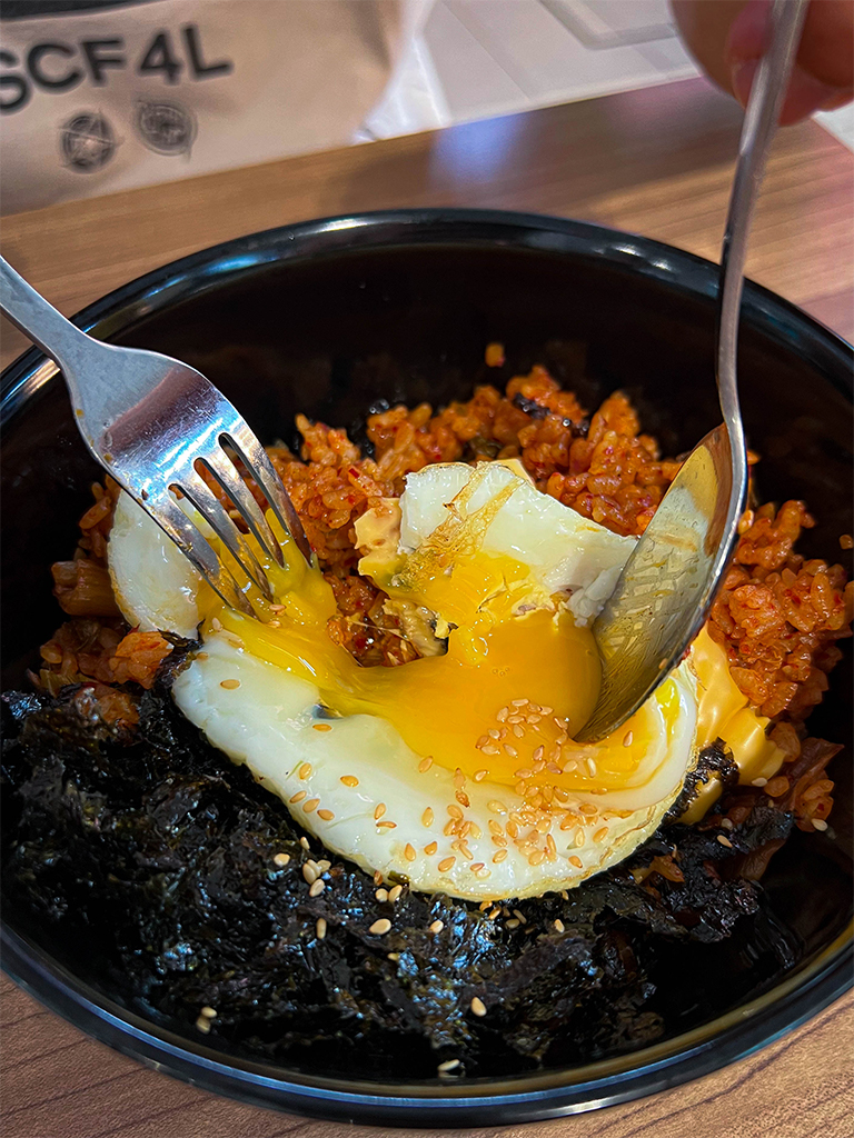 fernvale hawker_HungryGoWhere_Jin kimchi express_kimchi fried rice