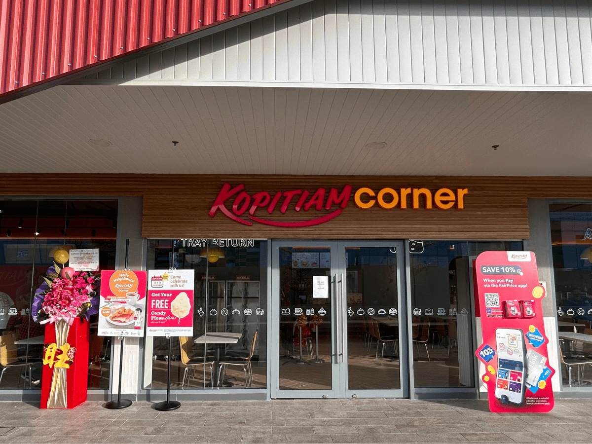 New Kopitiam Corner opens in Bedok South, offering meals as low as S$1.50