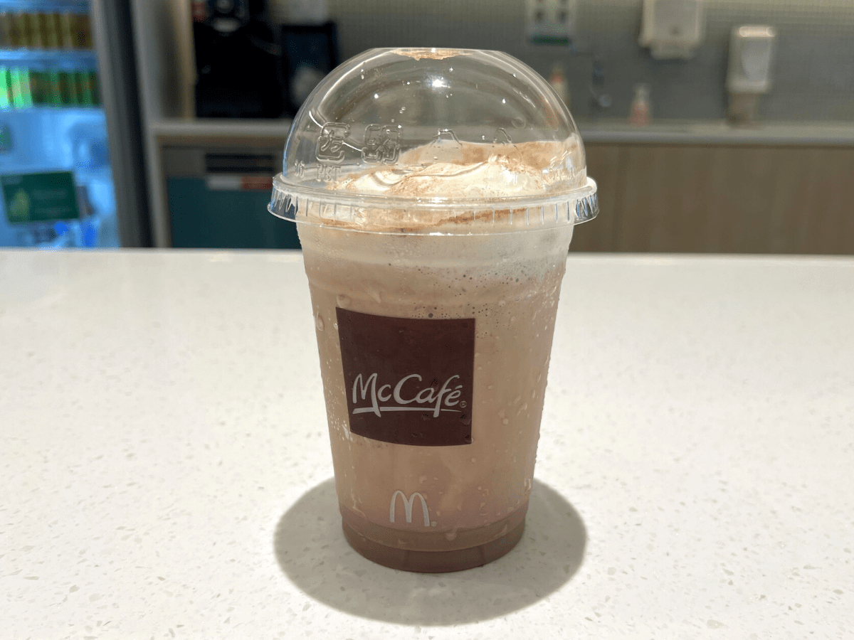 The Hershey’s Chocolate Frappe.