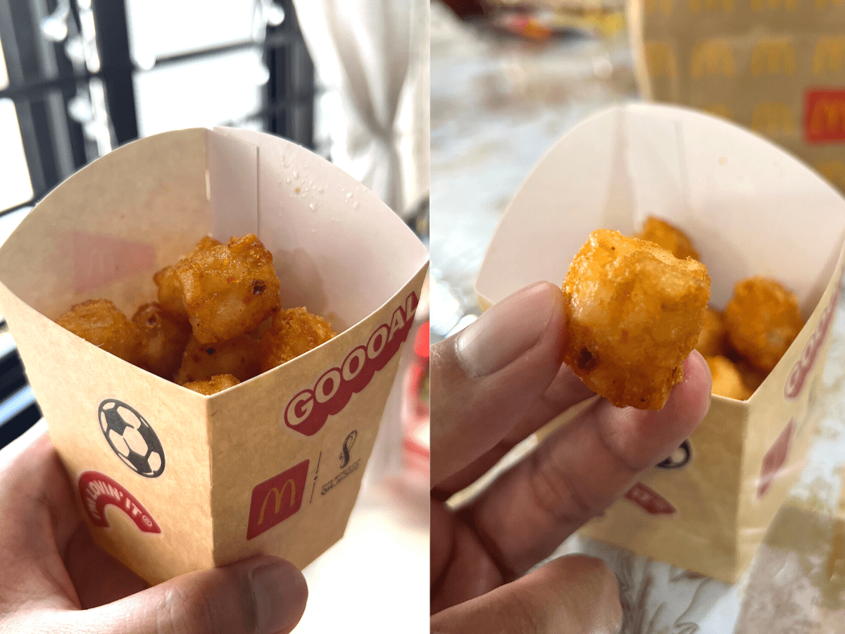 McDonald's Potato Pops.