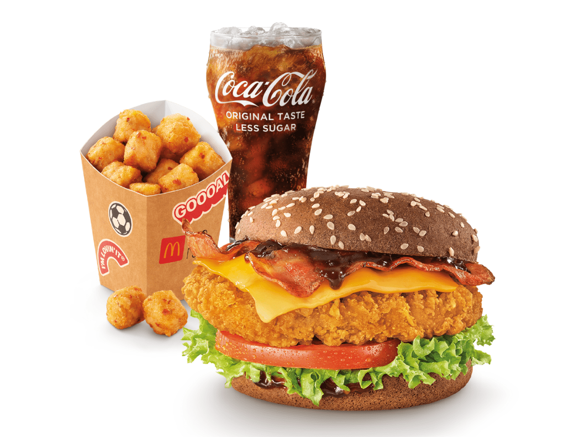 McDonald’s Smoky BBQ Chicken Burger