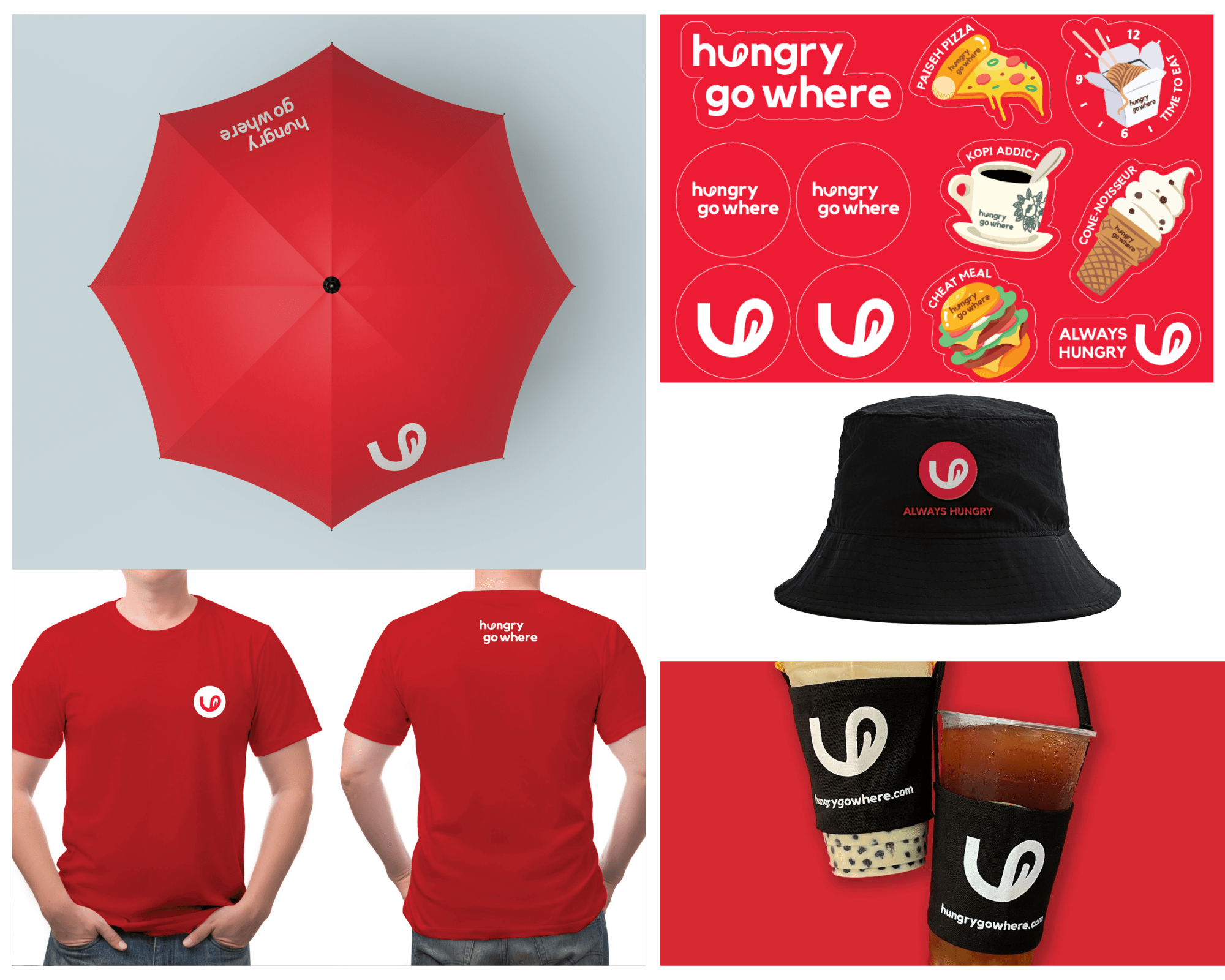 HungryGoWhere exclusive merchandise