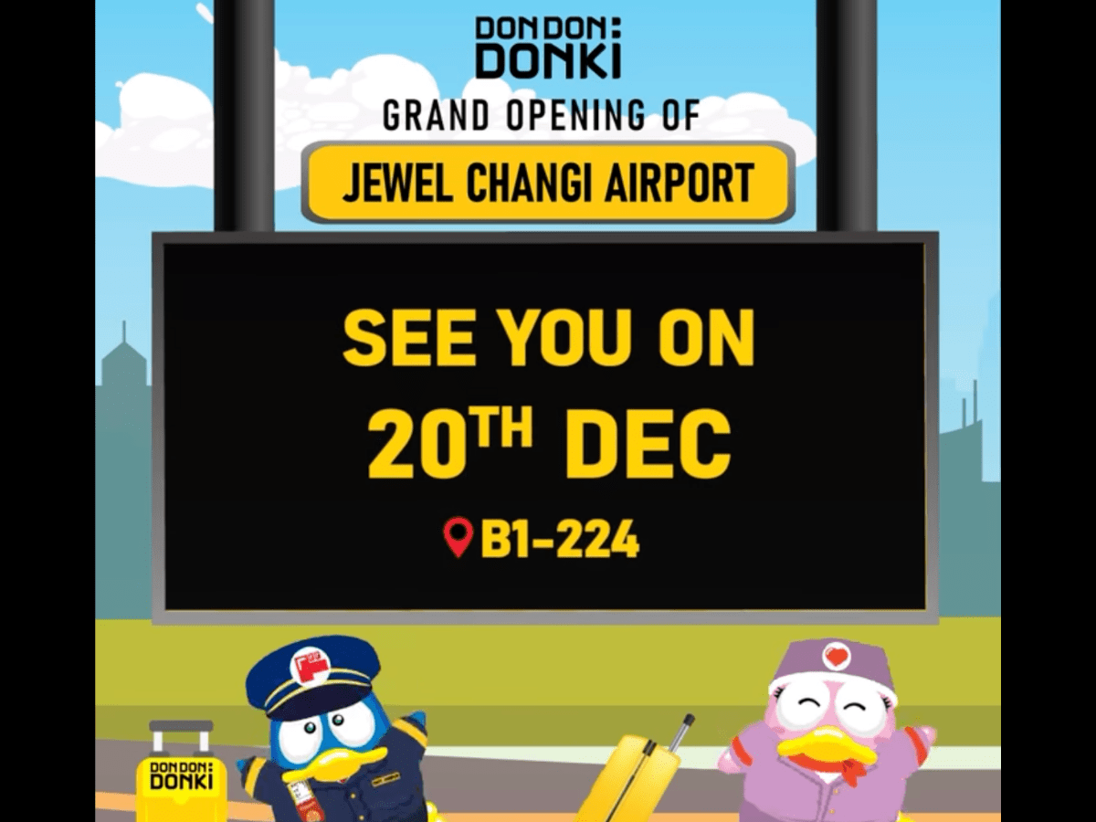 Don Don Donki to land at Jewel Changi Airport before year-end