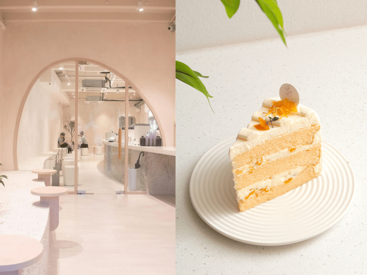 Fieldnotes by Zee & Elle is a dreamy cafe serving nature-inspired cakes