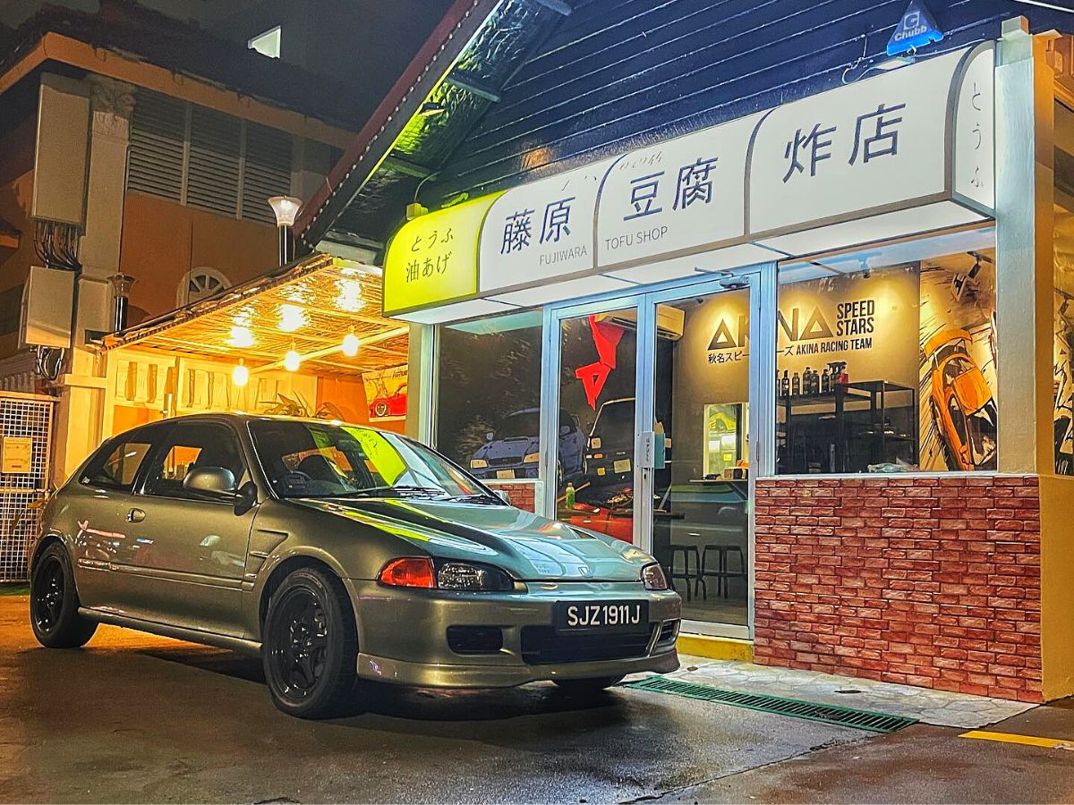 Brace yourself, Initial D fans — ‘Fujiwara Tofu Shop’ is opening in Singapore