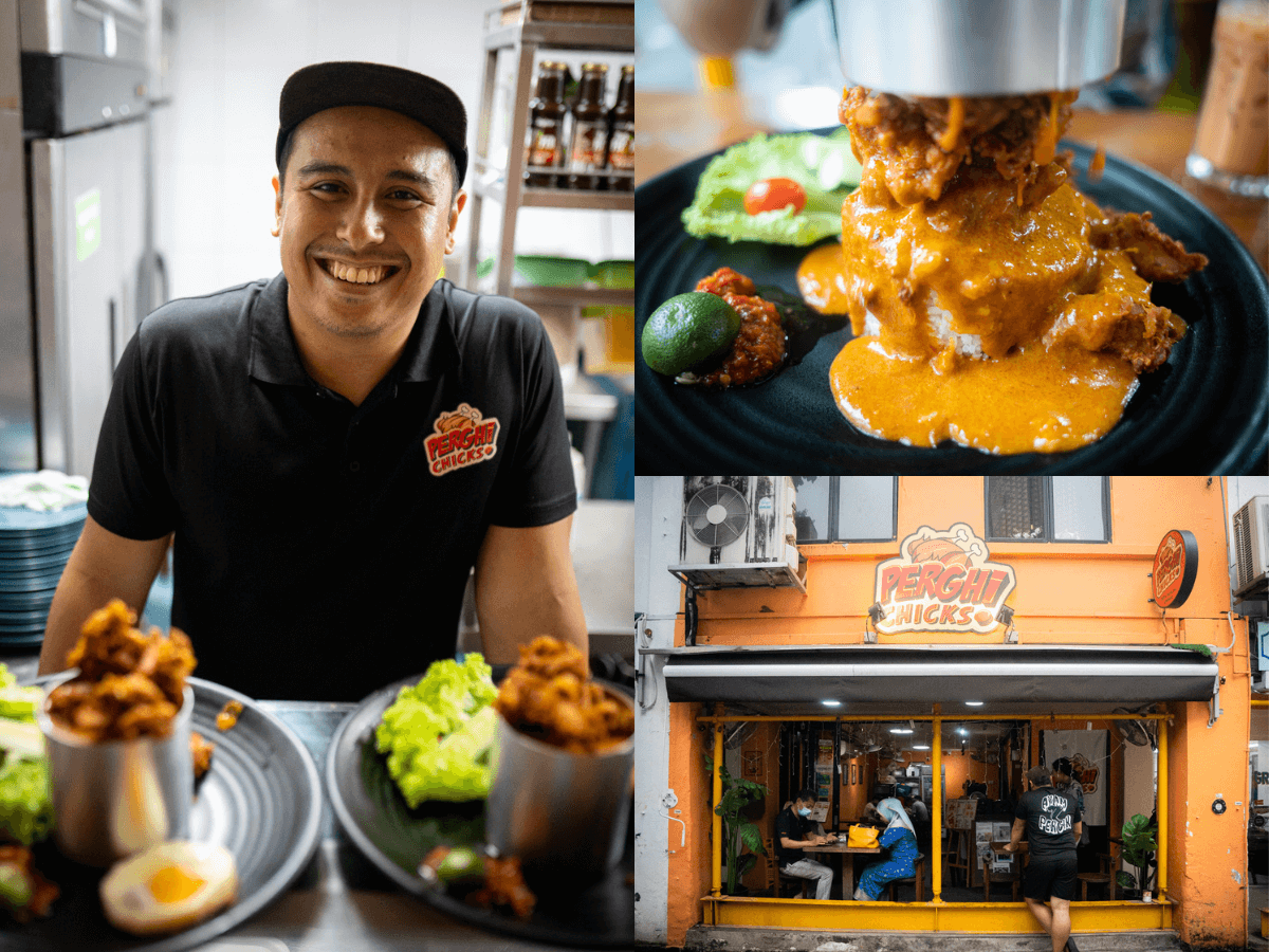 Pergh!Chicks, headed by a 2nd-gen owner, revives an OG ayam percik recipe
