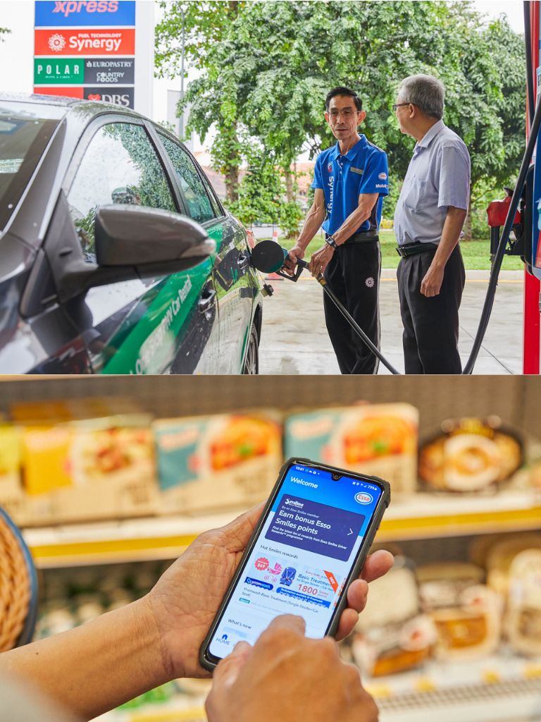 Esso Chinese New Year savings_hungrygowhere_Esso app petrol pump