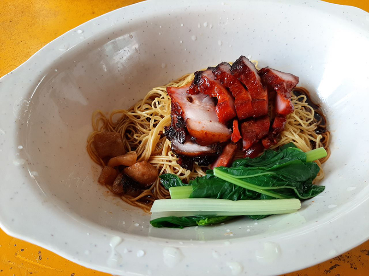 Michelin star wanton mee for $5 in Toa Payoh