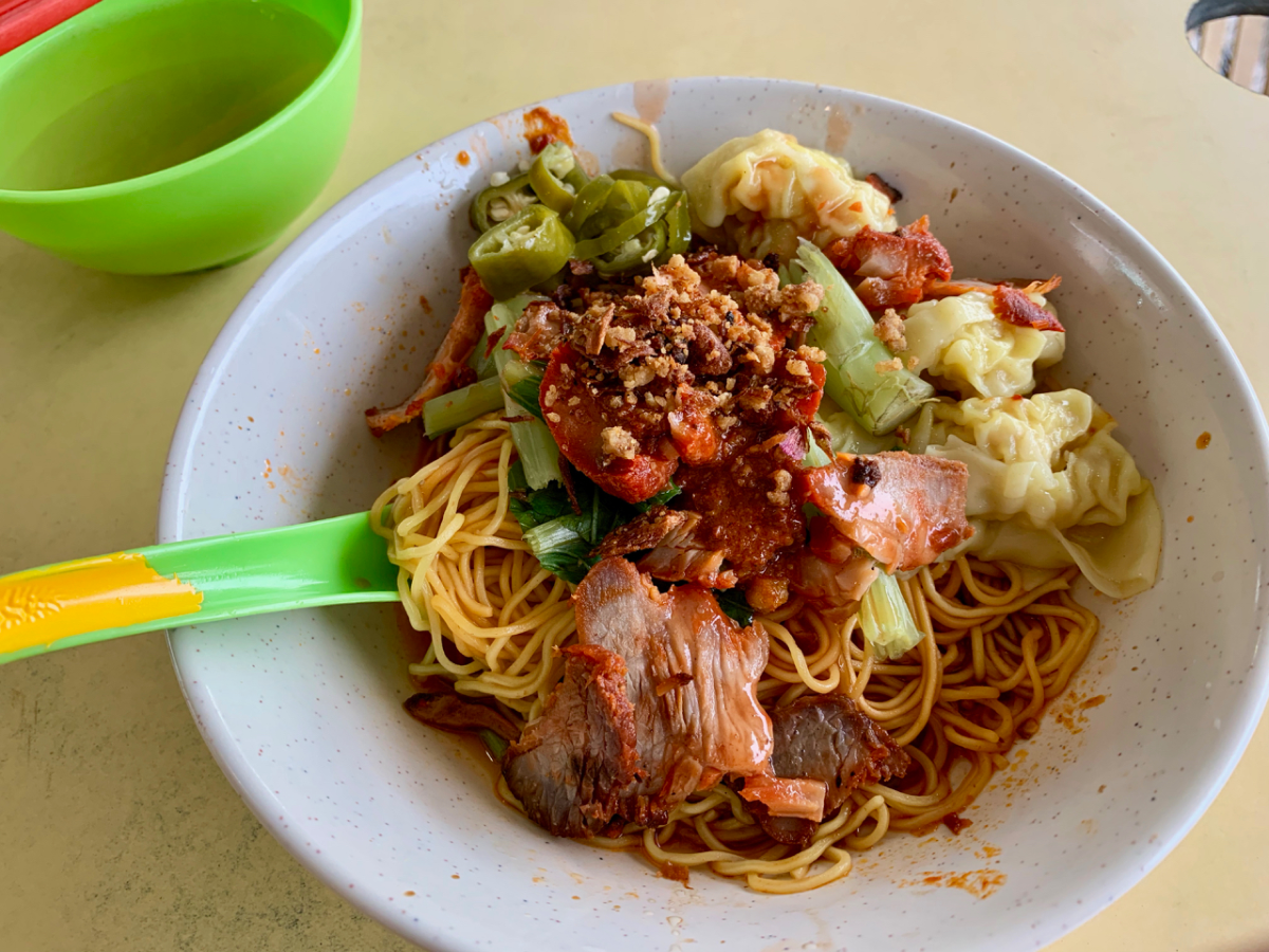 Cho Kee Noodle: Still a great choice for wanton mee in Old Airport Road Food Centre!
