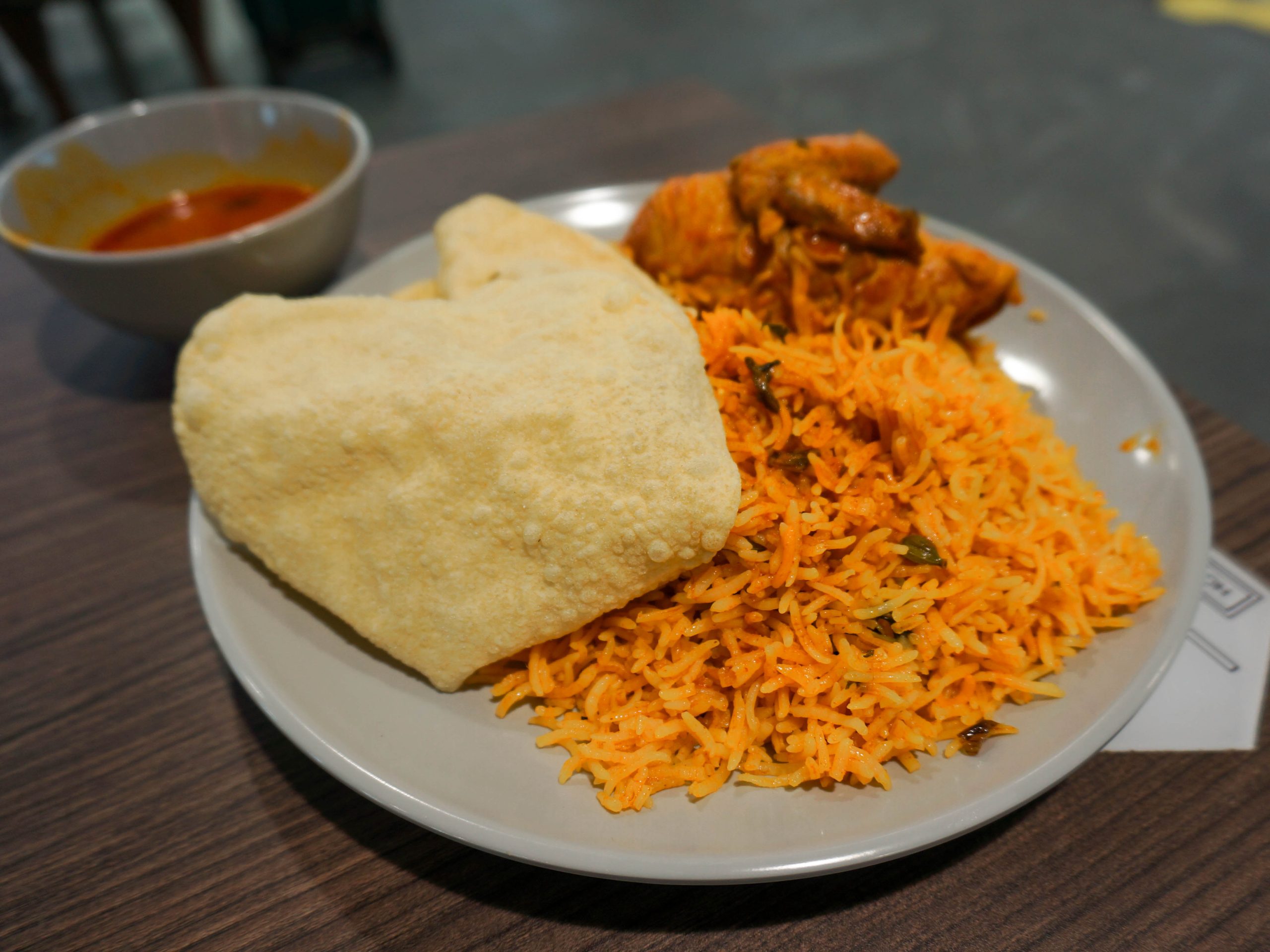 Senja Hawker Centre_HungryGoWhere_Chicken briyani_Mohamed Ayaan Rojak