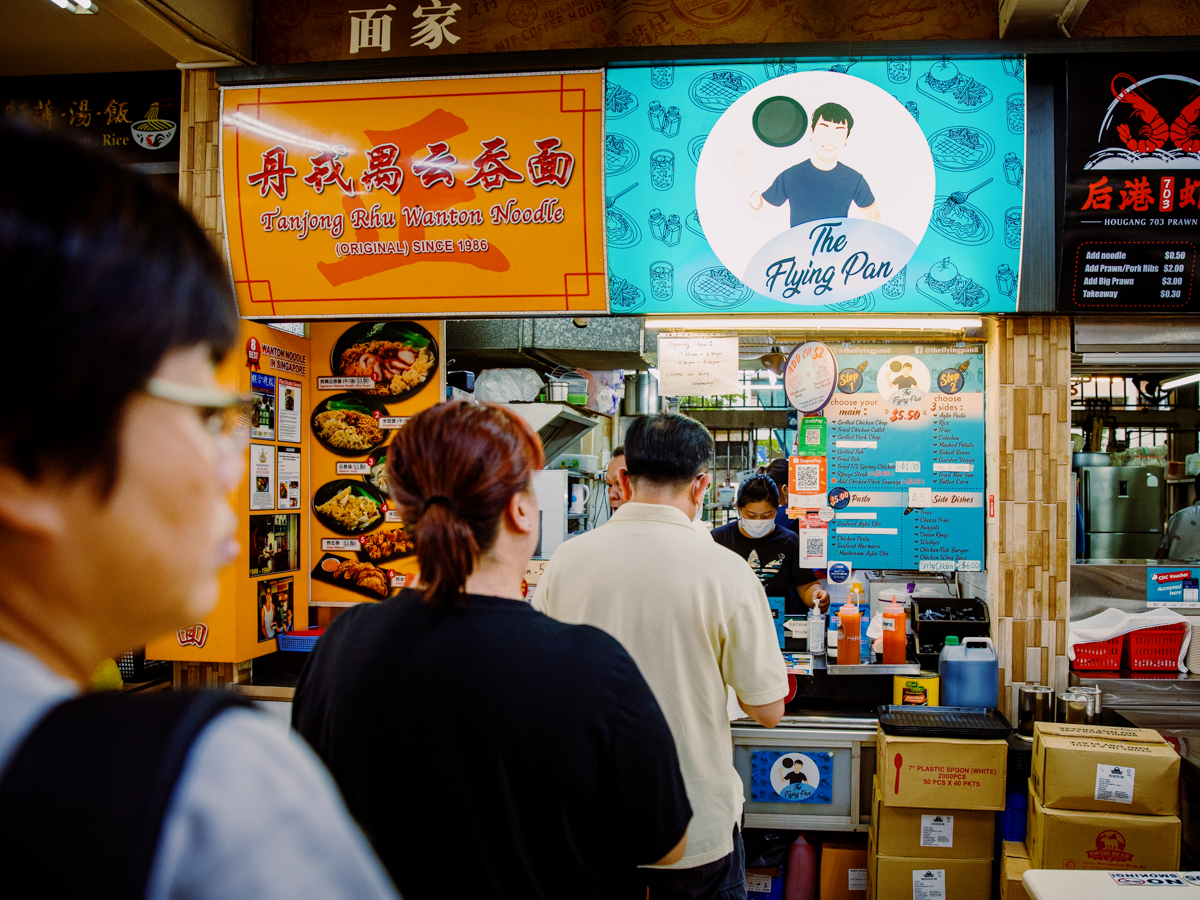 The Flying Pan sells hearty Western meals from S$5.50