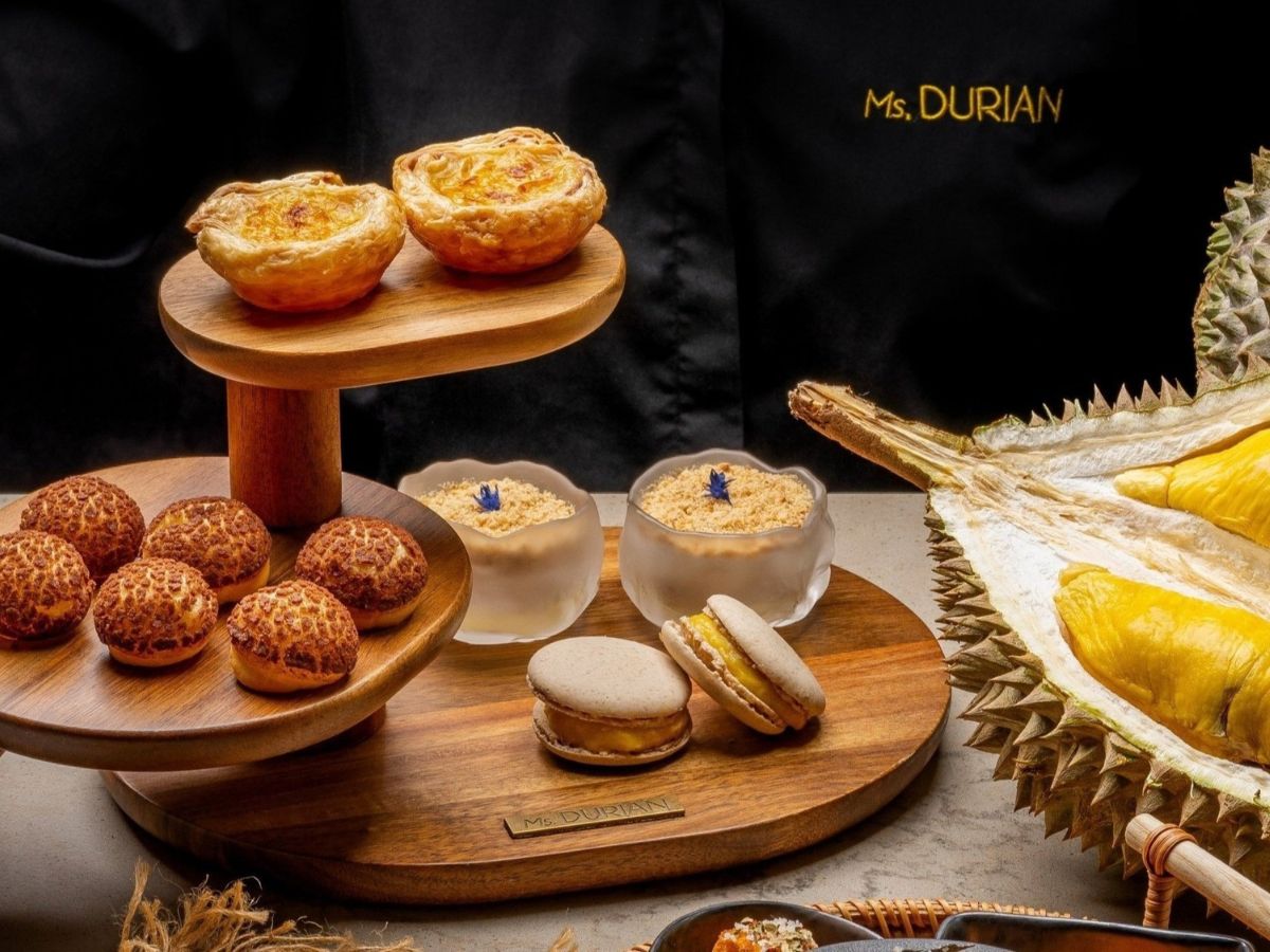 Jalan Besar cafe Ms Durian rolls out new everything-durian afternoon tea set
