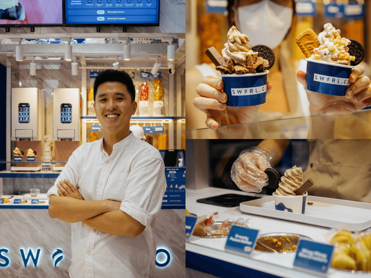 This man serves Lao Gan Ma ice cream along Orchard Road, built tech from scratch