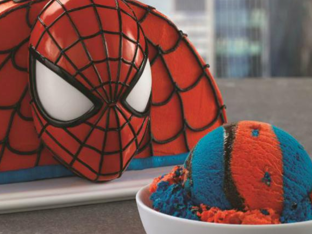 Baskin-Robbins: Look out! Here comes the Spider-Man ice cream