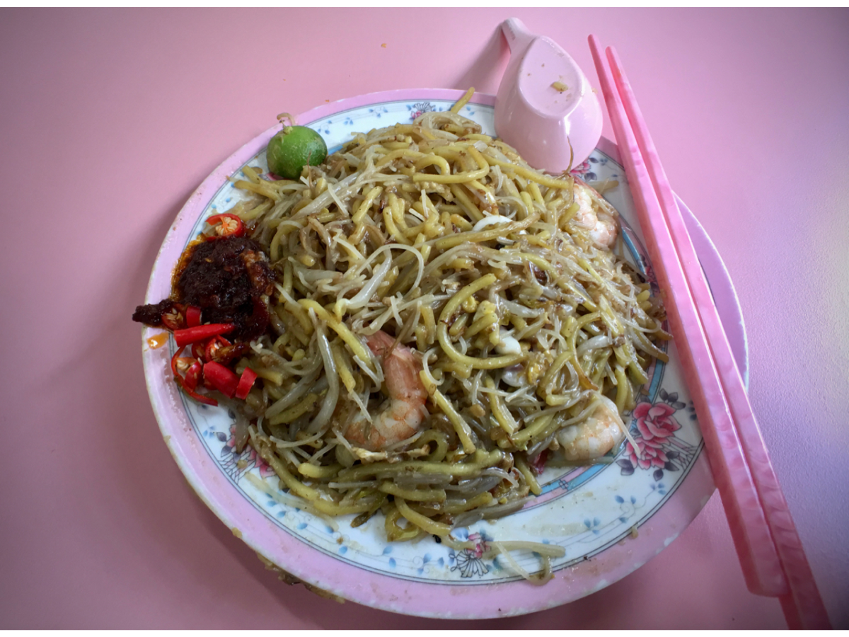 Hainan Fried Hokkien Prawn Mee: Super fried, dry and smoky!