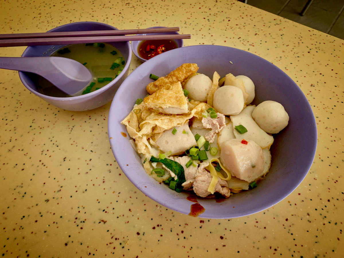 Hong Xing Handmade Fishball & Meatball Noodle: Perfectly executed and consistently good!