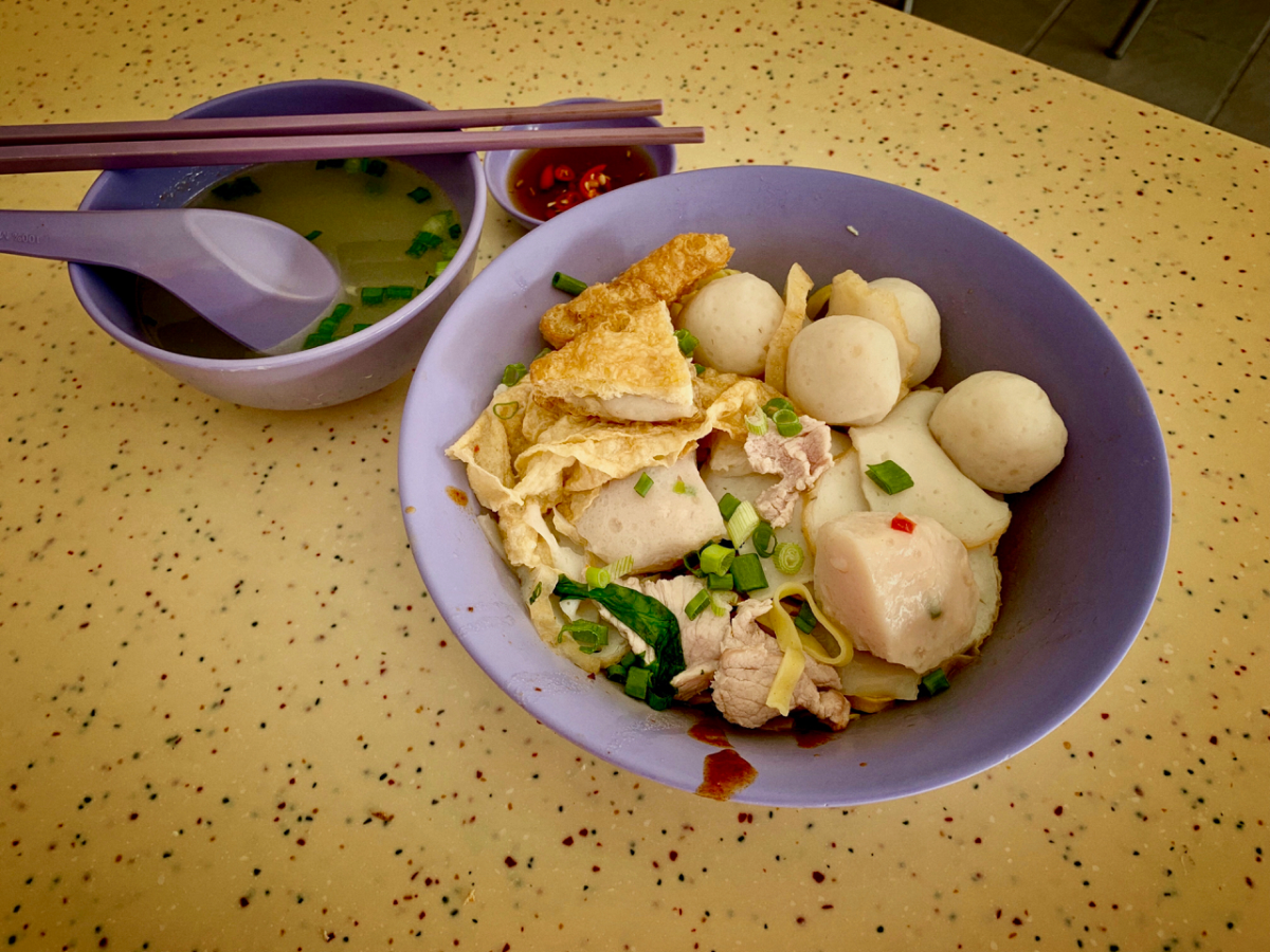 Hui Ji Fish Ball Noodle: Great old-school taste!