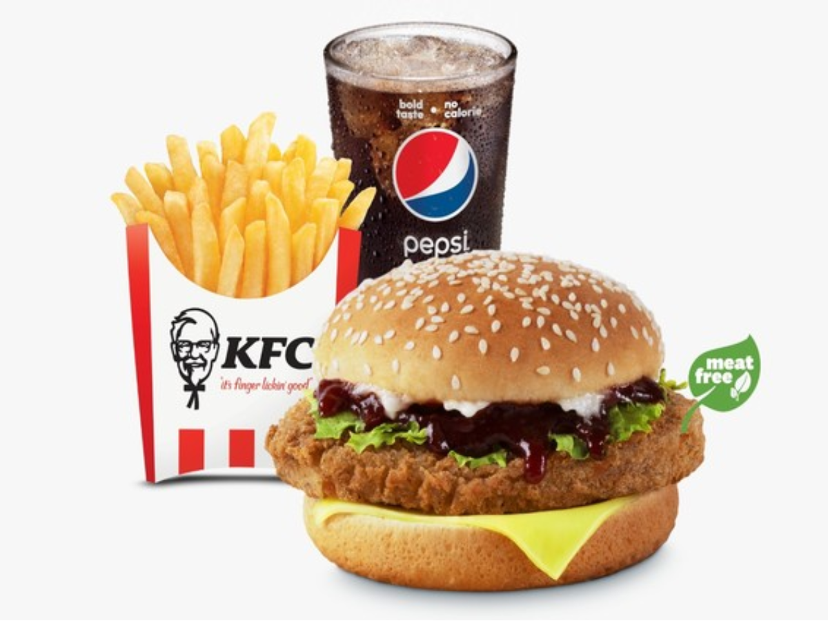 KFC goes meatless with Zero Chicken Burger