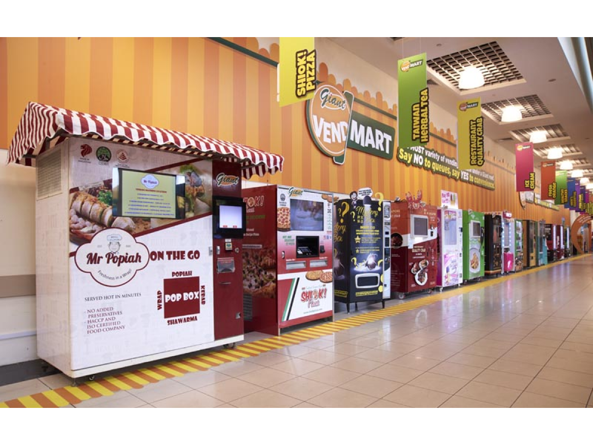 Vendmart by Giant – Largest (food) vending machine cluster under one roof