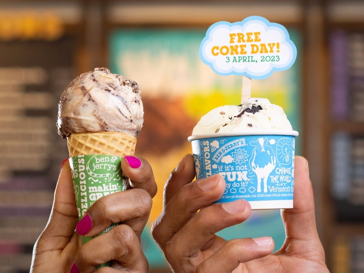 Can’t say no to free ice cream: Ben & Jerry’s Free Cone Day is back on April 3