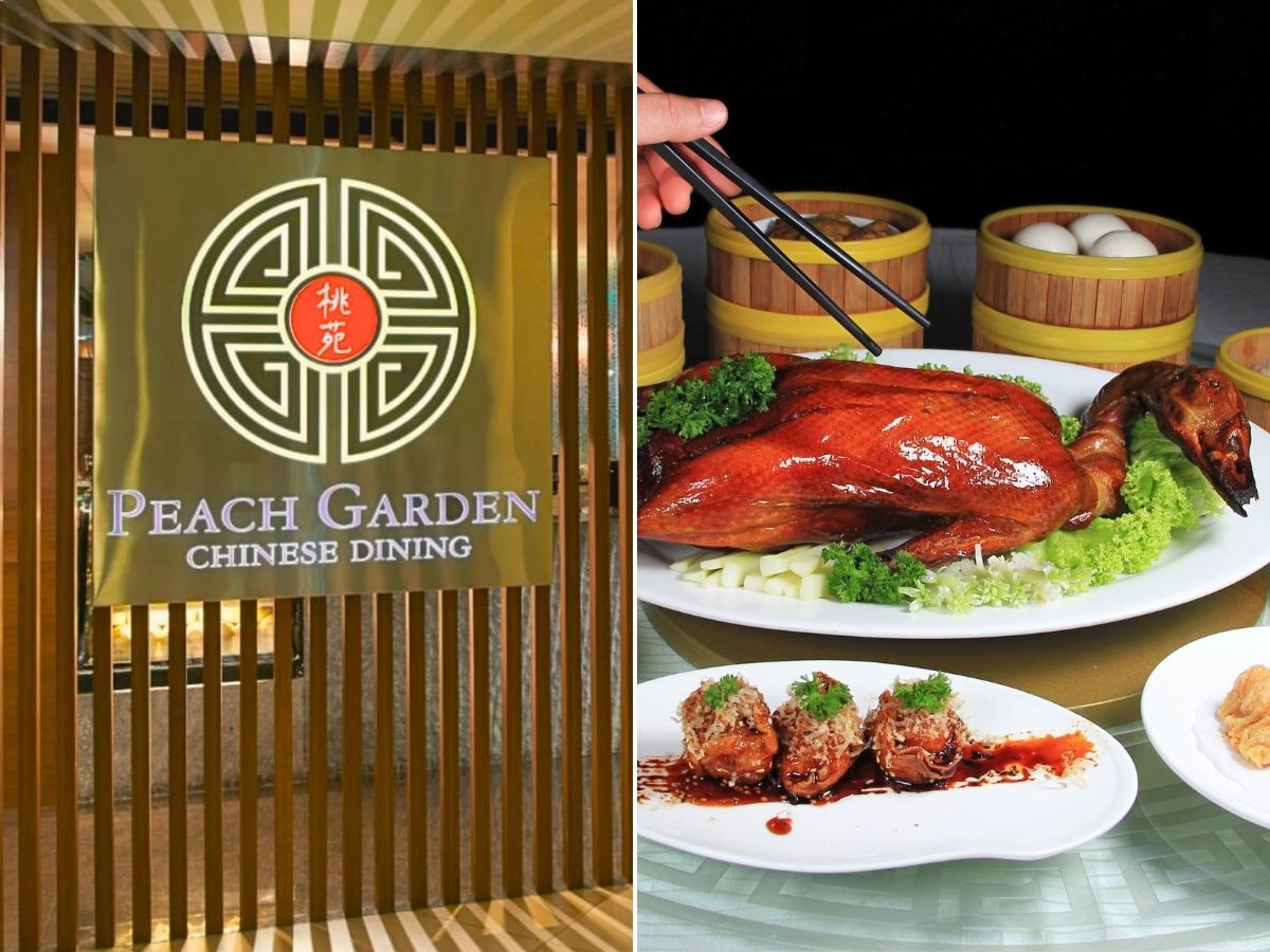 Peach Garden is offering up to 50% off based on age difference of diners