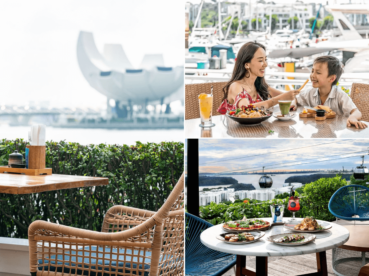 8 waterfront restaurants in Singapore to shoot the breeze at