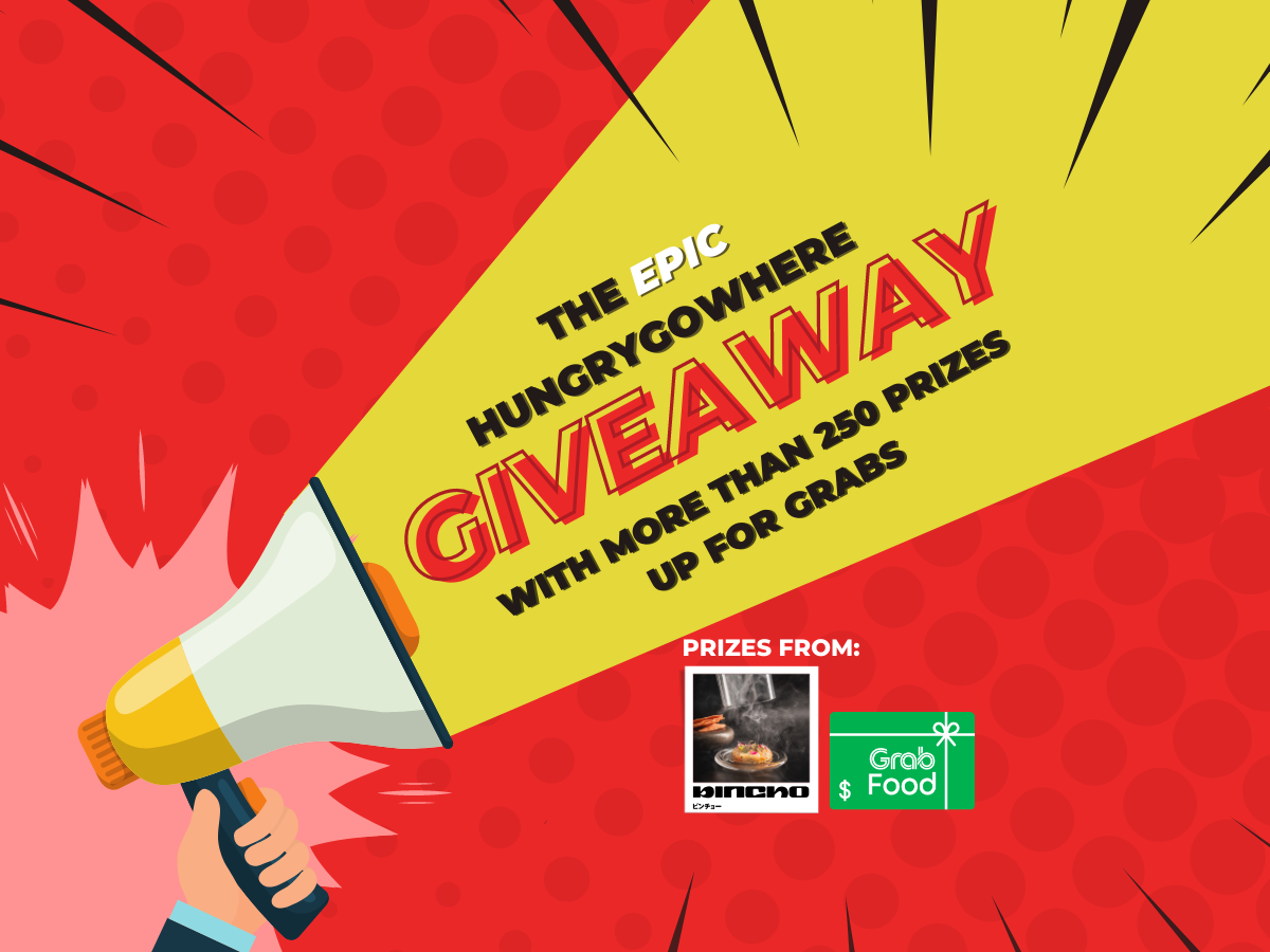 The Epic HungryGoWhere Giveaway: Win a S$420 Jap dinner or S$3k worth of GrabFood vouchers