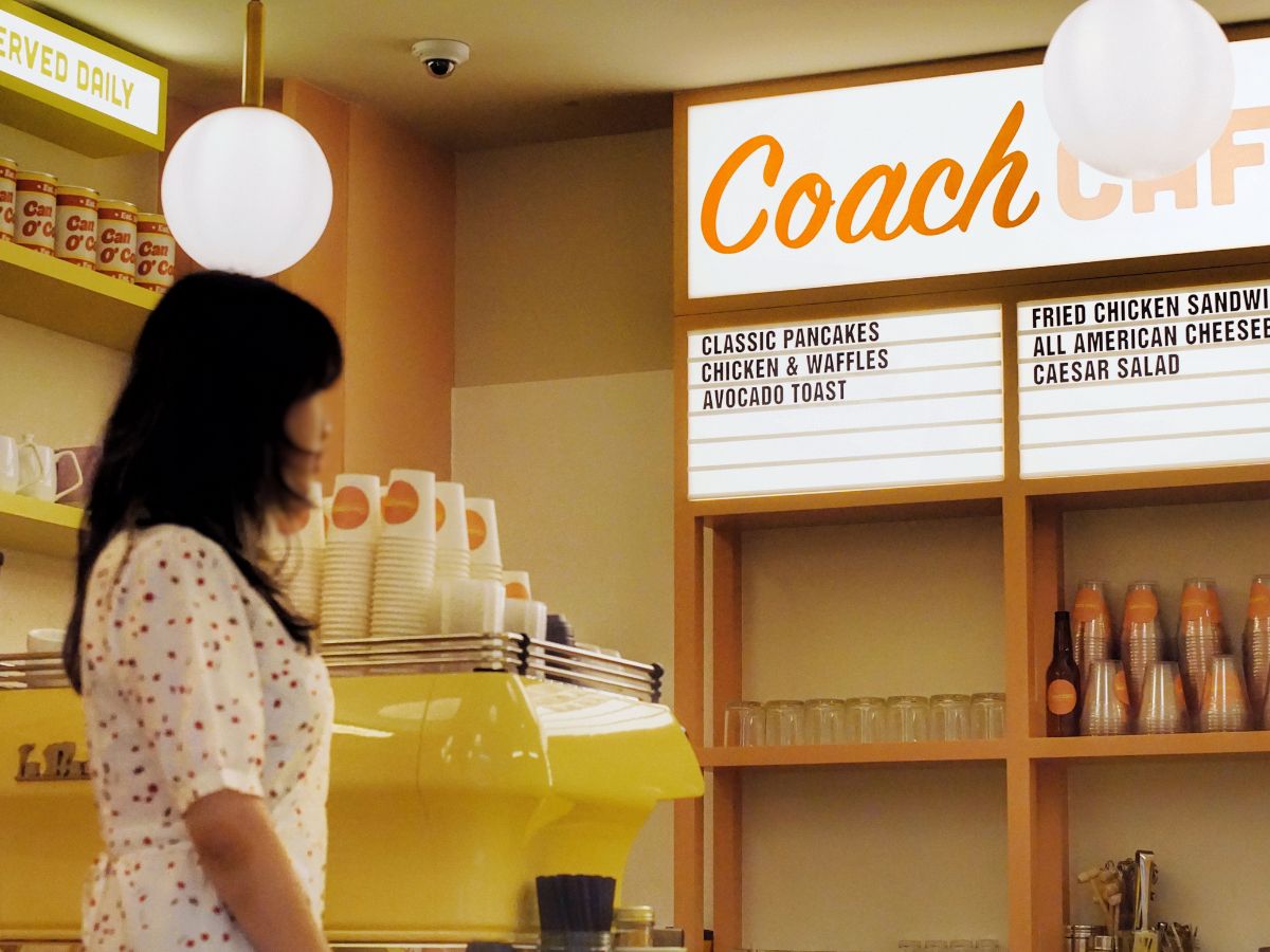 World’s first Coach Cafe opens in Singapore with bubblegum hues & retro American diner vibes