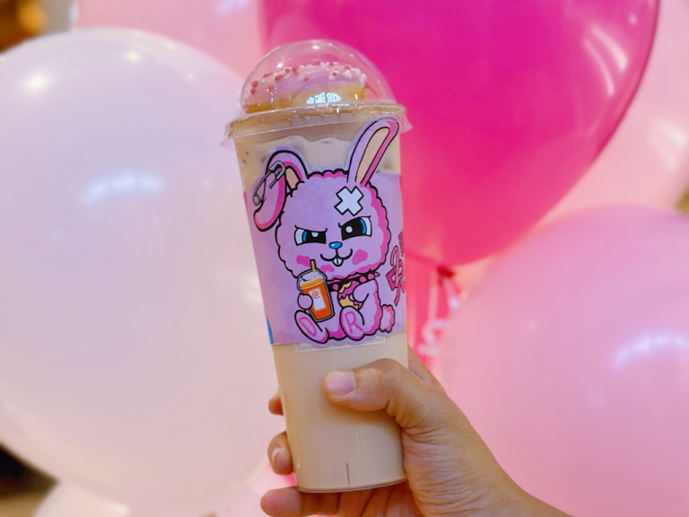 AtTea launches limited-edition Donut Rabbit milk tea series | HungryGoWhere